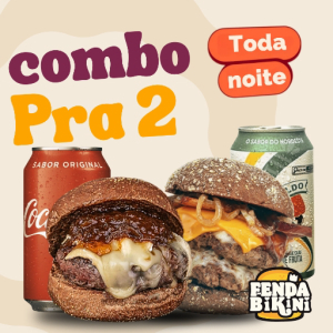 imagem do produto 2 Favoritos + 2 bebidas favoritas + Entrega grátis até 4km