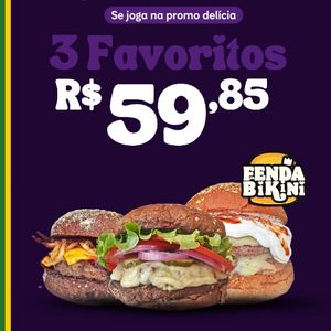 imagem do produto Combo 3 Favoritos (Honey + Farol + Hawaizinho.