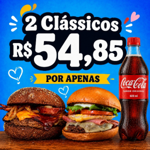 imagem do produto 2 Clássicos+ 2 bebidas favoritas + Entrega grátis até 4km