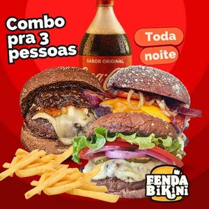 imagem do produto 3 Smashs Favoritos + Coca 1.5 Litro + fritas 350 gr