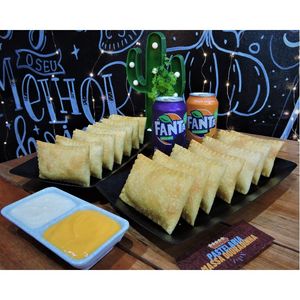 imagem do produto Pra galera+ 3 latas de refri+ 3 molhos especiais