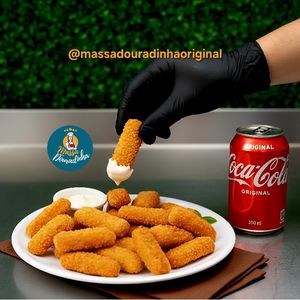 imagem do produto 5 tirinhas de frango empanado+ Potinho de maionese verde grátis 🍗