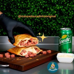imagem do produto Pastel de Calabresa na chapa com queijo - #Promo