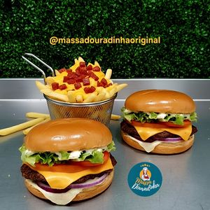 imagem do produto 2 Smash's+ Refri 1,5lts+ Batata frita com molho cheddar e calabresa+ Maionese verde