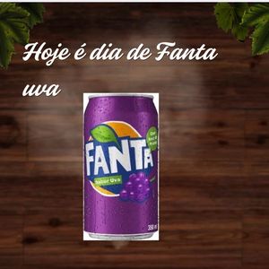 imagem do produto Fanta uva Lata 350ml