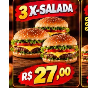imagem do produto 3 X salada