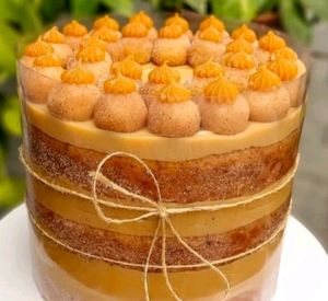 imagem do produto 2kg - Naked cake de churros / serve 20 fatias