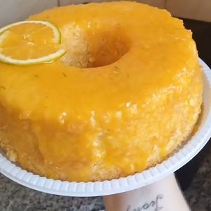 imagem do produto Bolo laranja com calda