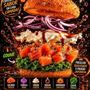 imagem do produto SUSHI BURGUER 
