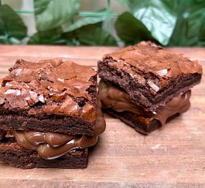 imagem do produto Sanduiche de Brownie - Brigadeiro