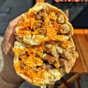 imagem do produto Pão de alho: alcatra c/ Doritos 