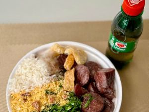imagem do produto Feijoada Simples + Guaraná Pet + R$ 19,99 leve outra marmitex