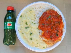 imagem do produto Frango Parmegiana & Purê + Guaraná Pet + R$ 19,99 leve outra marmitex