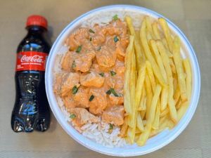 imagem do produto Strogonoff Frango & Fritas + Coca Pet + R$ 19,99 leve outra marmitex