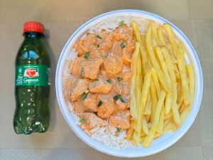 imagem do produto Strogonoff Frango & Fritas + Guaraná Pet + R$ 19,99 leve outra marmitex