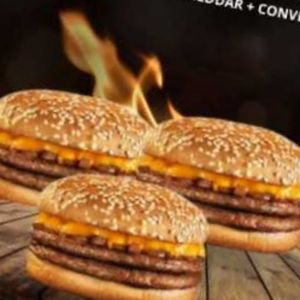 imagem do produto Combo família Double cheddar 