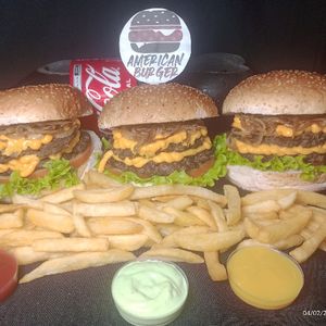 imagem do produto COMBO FAMILIA 3 DOUBLE CHEDDAR.