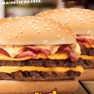 imagem do produto Combo casal Double cheddar 