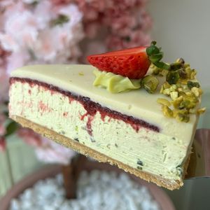 imagem do produto Torta de Pistache com Frutas Vermelhas