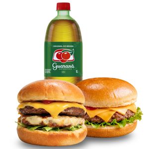 imagem do produto Manolo Reliquia + Three Cheddar + Guarana Antarctica 1L