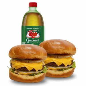 imagem do produto 2 DOUBLE EGG Carne + Guaraná Antarctica 1L 