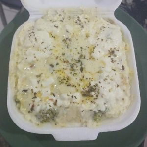 imagem do produto Batata recheada de brocolis com palmito e bacon 