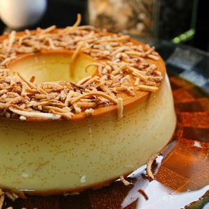 imagem do produto Pudim De Coco - 500gr (serve 4 a 5 pessoas)