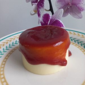 imagem do produto Pudim Romeu e Julieta - 1kg  (serve 9 a 10 fatias)