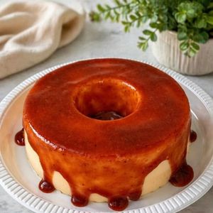 imagem do produto Pudim Romeu e Julieta - 1kg  (serve 9 a 10 fatias)