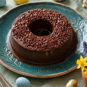 imagem do produto Pudim Brigadeirão - 500gr ( serve 4 a 5 fatias)