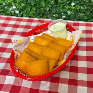 imagem do produto Almofadinha de Queijo Gouda Empanado