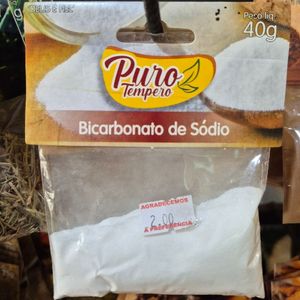 imagem do produto Bicarbonato de sódio 40g