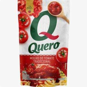 imagem do produto Molho de tomate Quero 240g