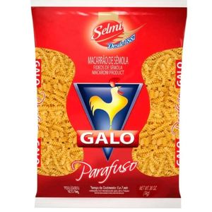 imagem do produto Macarrão galo parafuso 500g