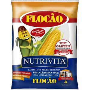 imagem do produto Flocão de milho nutrivita 500g