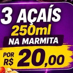 imagem do produto 3 AÇAÍS 250ML