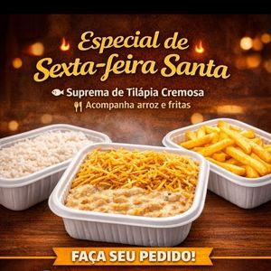 imagem do produto Suprema tilápia cremosa, casal. 