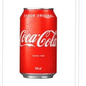 imagem do produto Coca cola lata (350ml)
