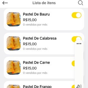 imagem do produto Promoção na compra de 3 pastéis o 4 e grátis 
