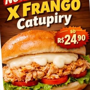 imagem do produto X frango catupiry