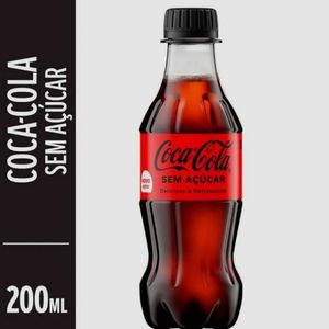 imagem do produto Mini Coca-cola zero 200ml