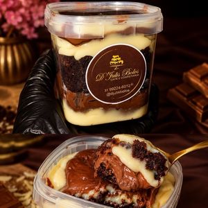 imagem do produto Pote Brownie com ninho e Nutella 