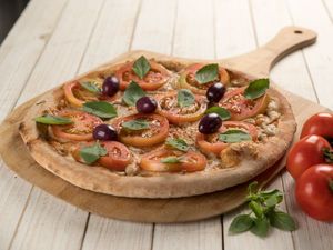 imagem do produto Pizza Vegana Broto de 25cm (6 pedaços)