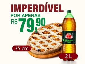 imagem do produto Combo Imperdível: Pizza Grande (8 pedaços) + Refri 2l.