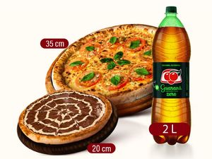 imagem do produto Combo Supremo: 1 Pizza Grande + 1 Pizza Broto + Refri 2l.