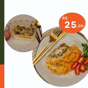 imagem do produto LASANHA DE FRANGO FITNESS AO MOLHO DE RICOTA LIGHT