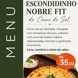 imagem do produto ESCONDIDINHO NOBRE FIT DE CARNE DE SOL