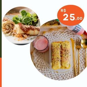 imagem do produto Panqueca fitness de frango com molho especial