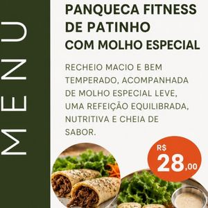 imagem do produto Panqueca Fitness de patinho com molho especial