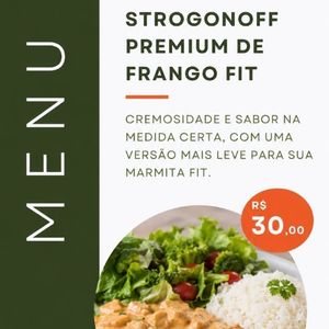 imagem do produto STROGONOFF PREMIUM DE FRANGO FIT